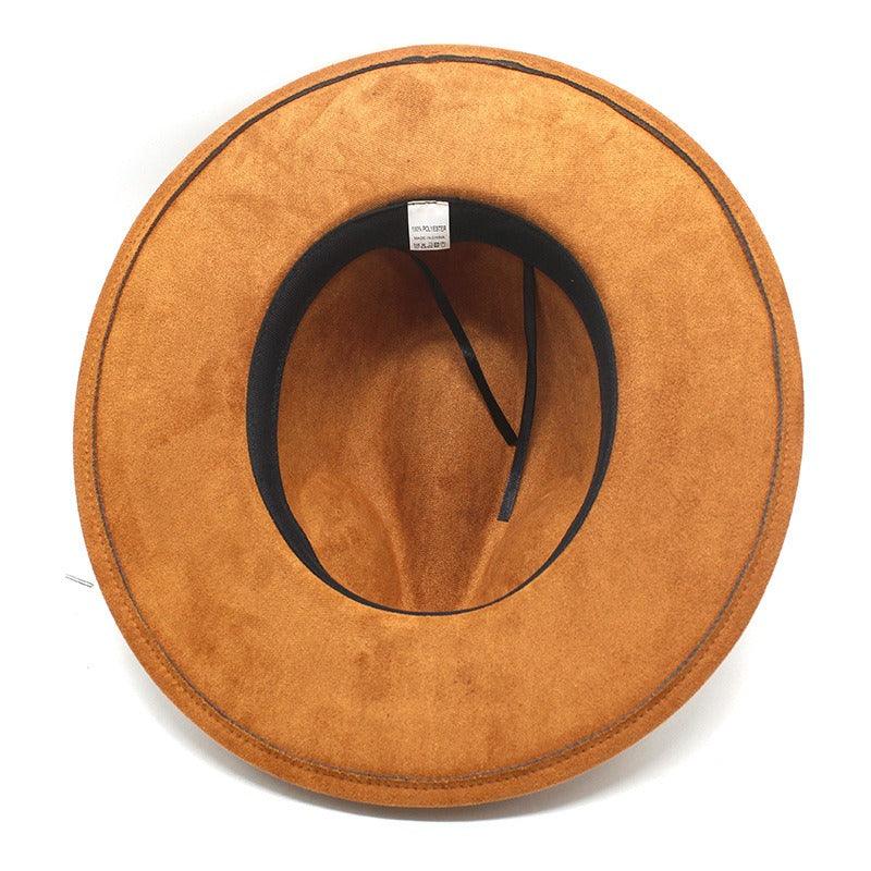 The Suede Knight Fedora Hat Fashion Accessory for Women SN01