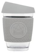 Reusable Glass Coffee Cup-12oz