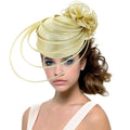 Women's Fabric Pointed Elastic String Dressy Hat