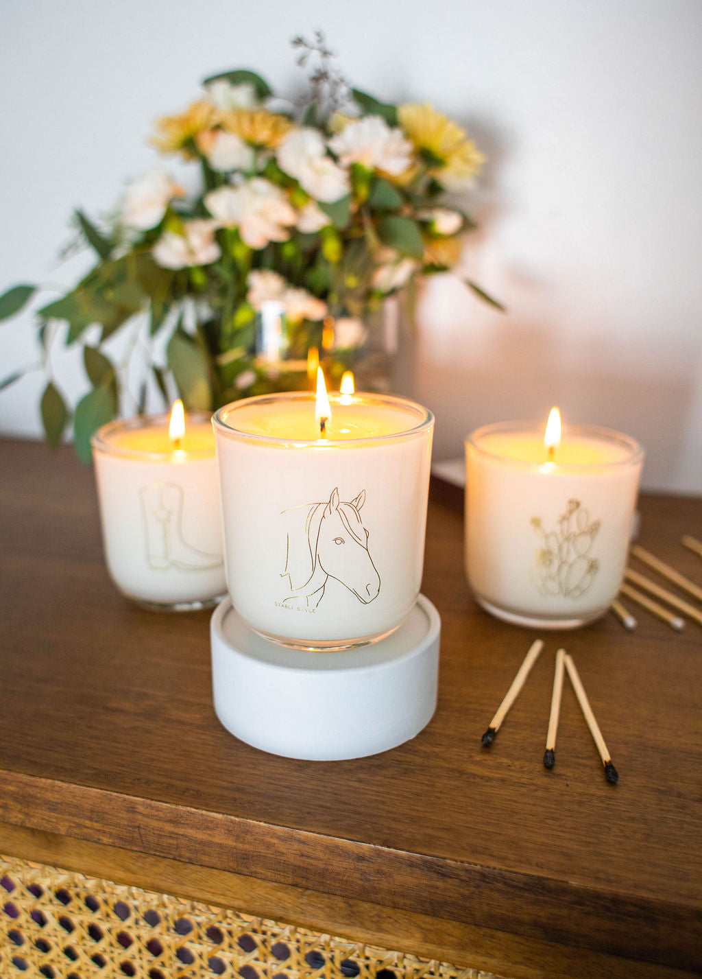 Horse Candle - Spirit