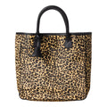 Huntley Equestrian Leopard Hair On Hide Tote Handbag