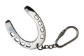 Huntley Equestrian Silver Horsehoe Keychain