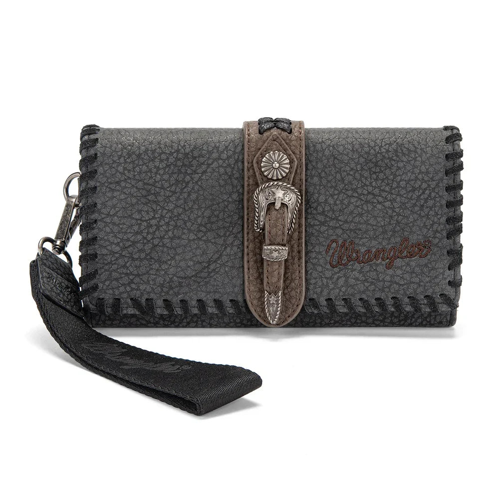 Wrangler Western Buckle RFID Wallet