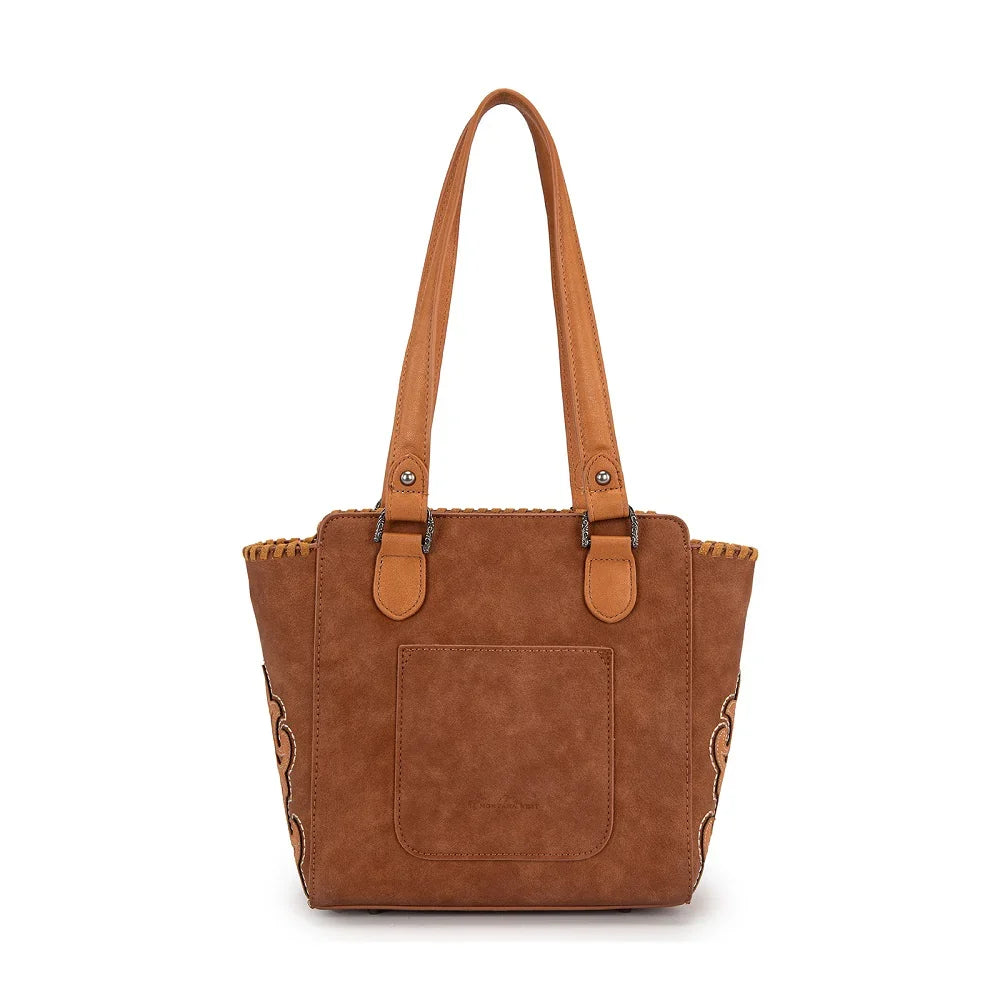 Montana West Western Tassel Studded Tote Bag