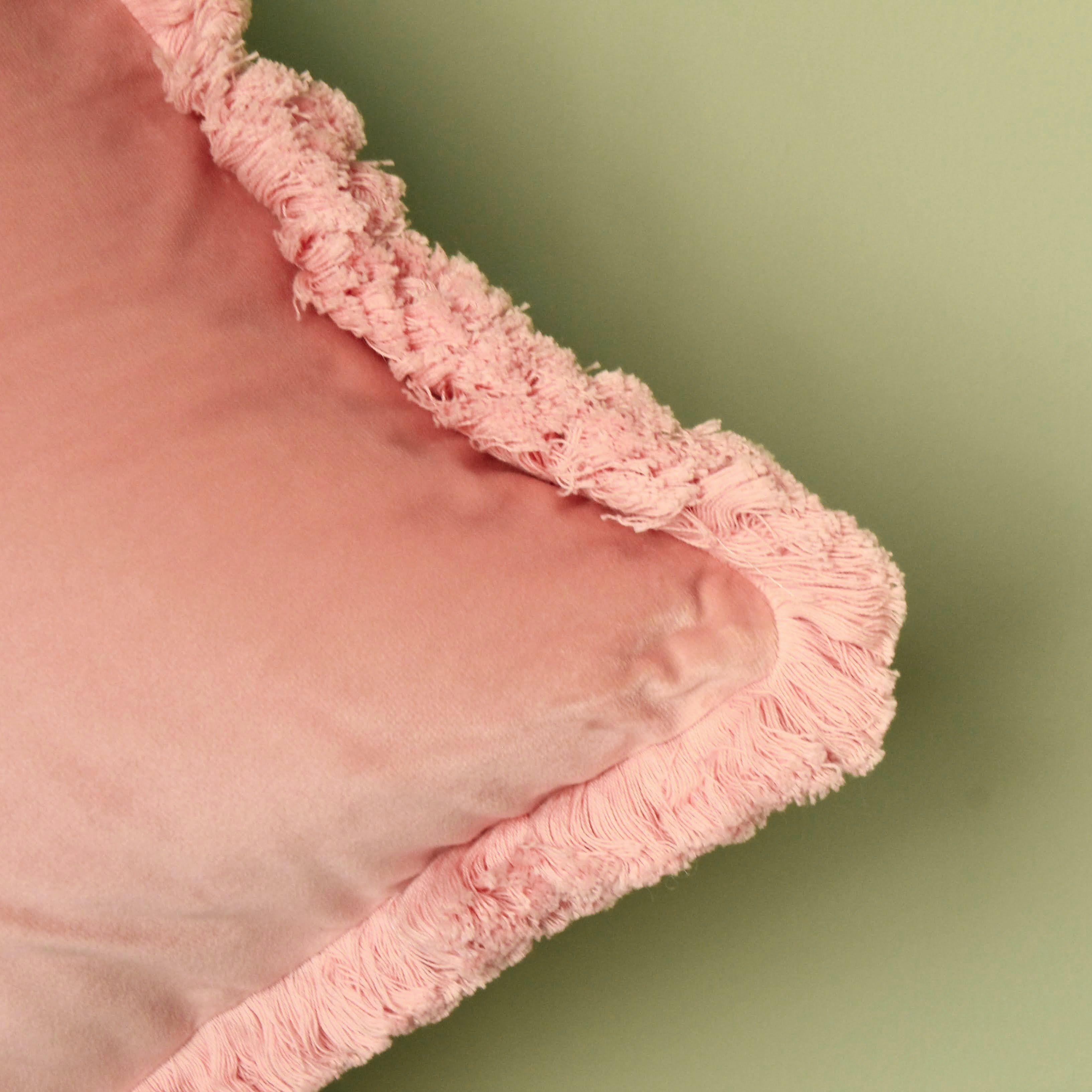 Regal Felines Throw Pillow - Blush