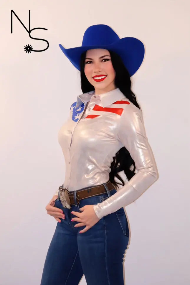 God’s Country Western Pearl Snap Rodeo Shirt