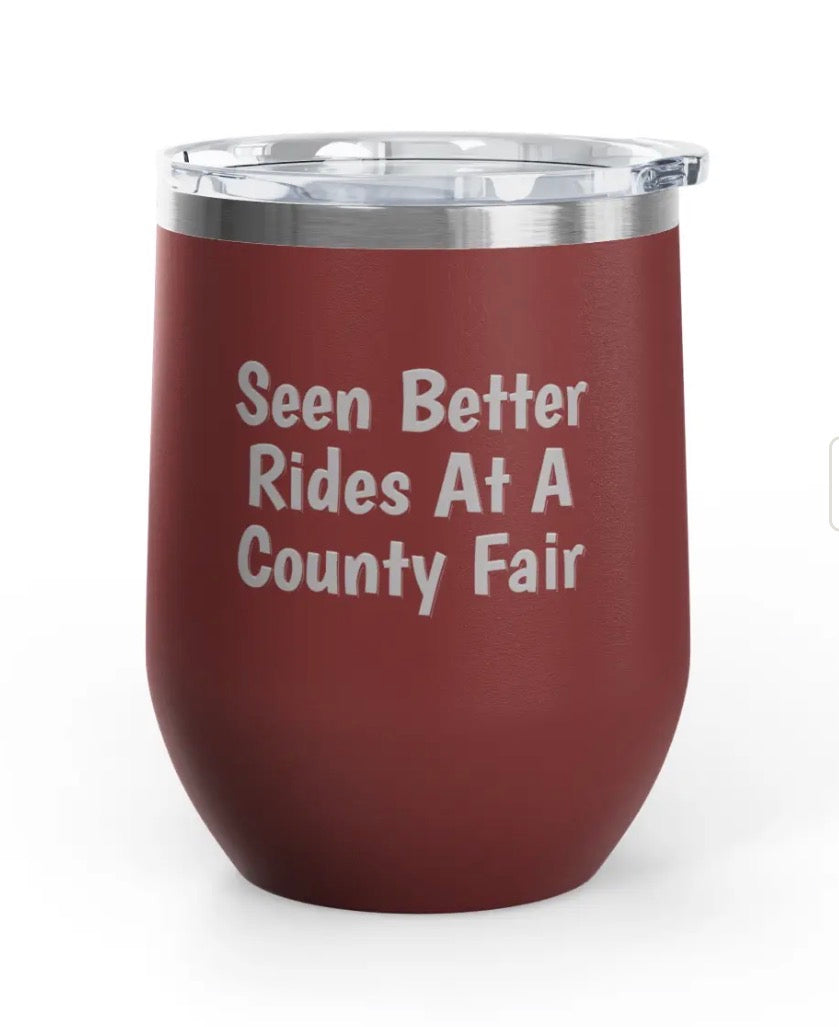 Wine Tumblers - 12 oz - County Fair