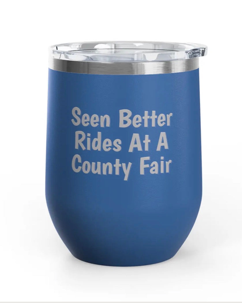 Wine Tumblers - 12 oz - County Fair