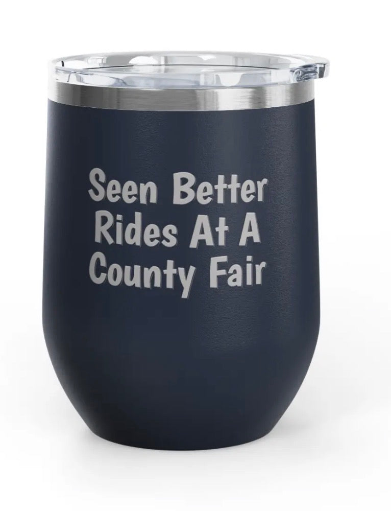 Wine Tumblers - 12 oz - County Fair