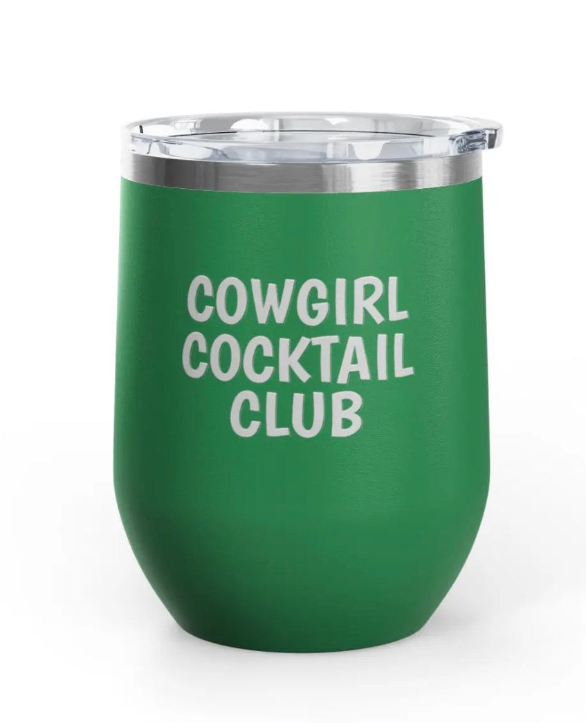 Wine Tumblers - 12 oz. - Cowgirl Cocktail Club