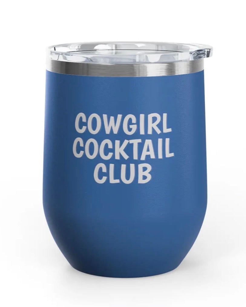 Wine Tumblers - 12 oz. - Cowgirl Cocktail Club