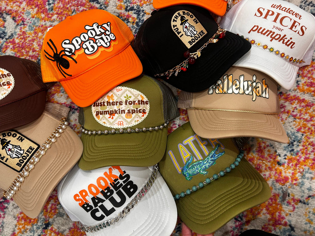 Whatever Spices Your Pumpkin Trucker Hat