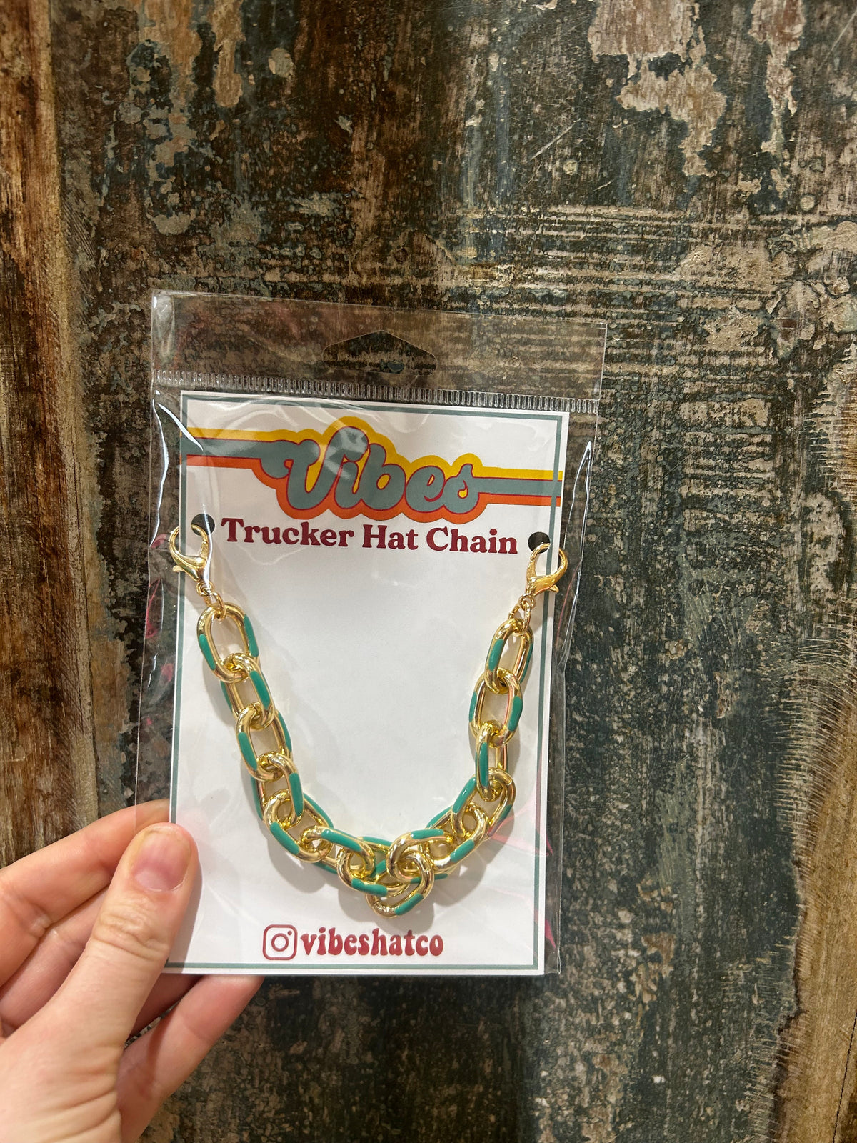 Chunky Enamel Dipped Trucker Chain