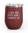 Wine tublers, 12 oz. - Engraved - Big Bays