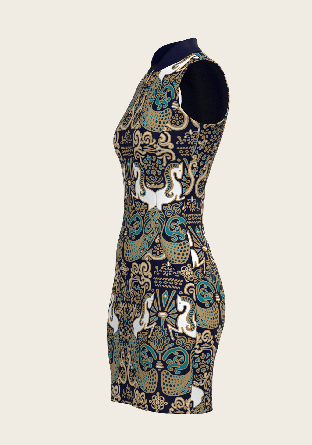 Mermaid Horses Golf Dress