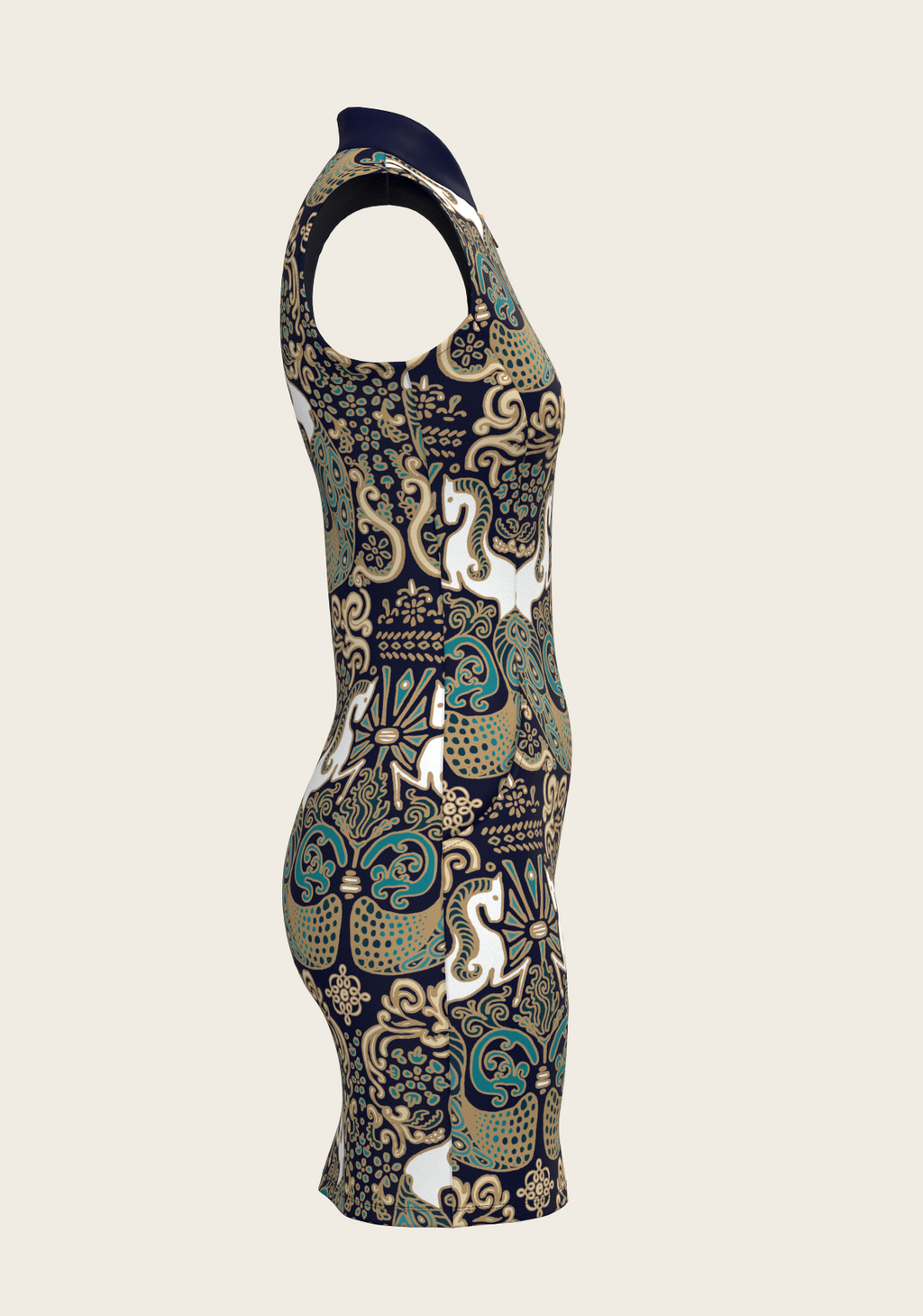 Mermaid Horses Golf Dress