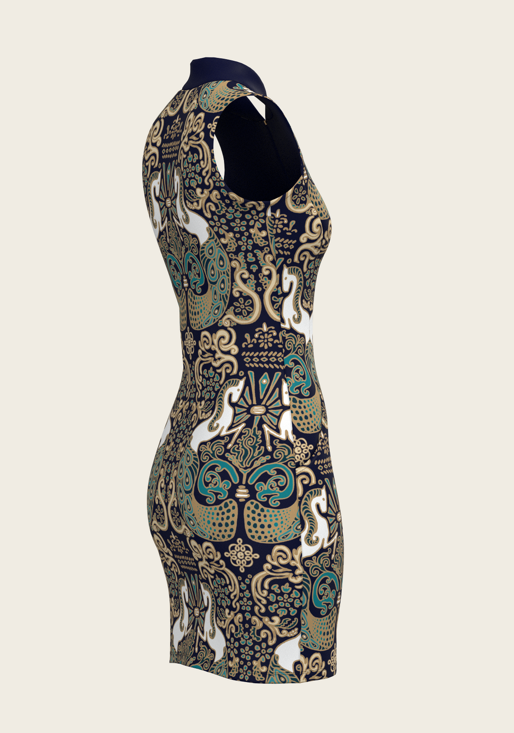 Mermaid Horses Golf Dress