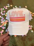 Love Striped Trucker