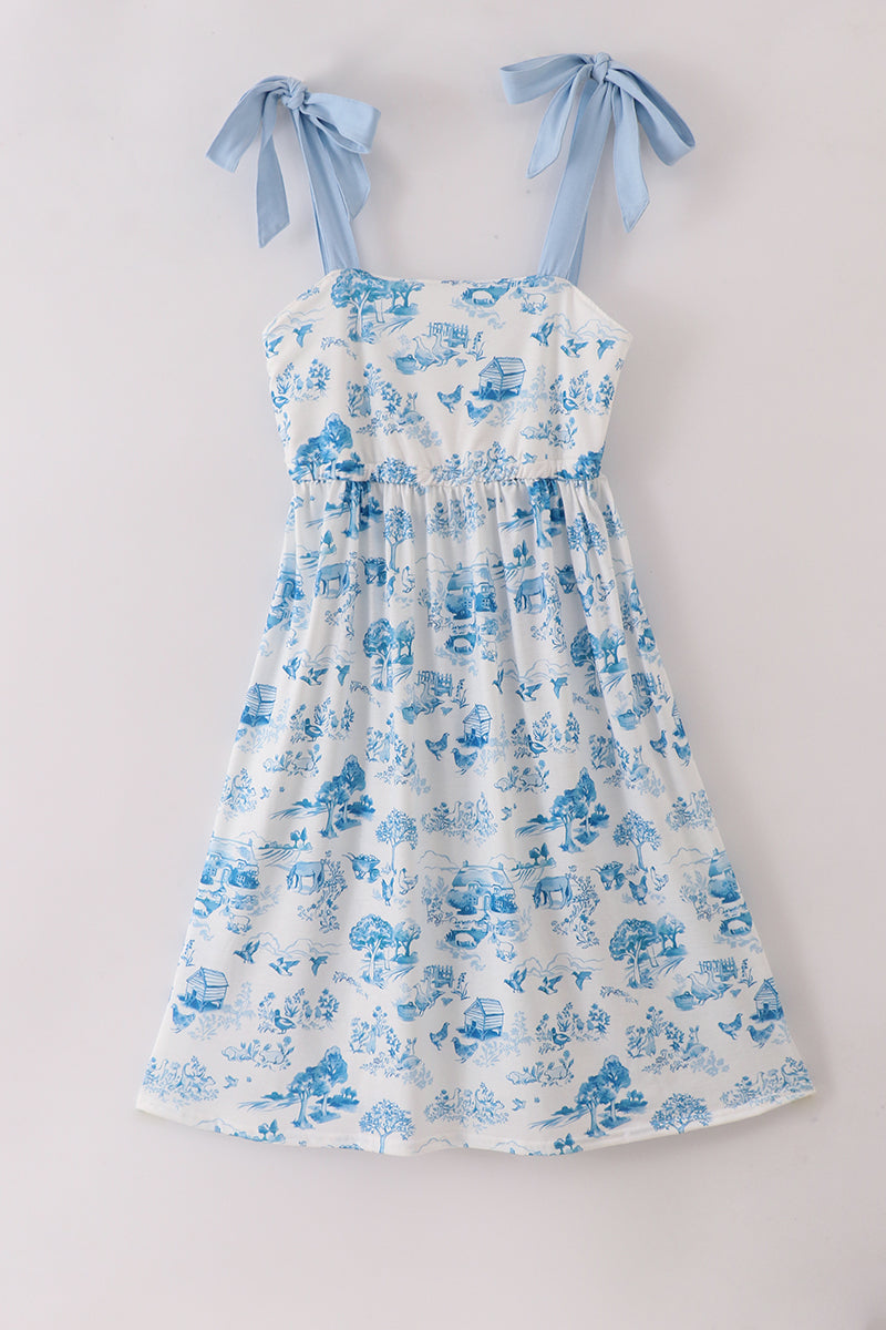 Blue Farm BF001 Casual Womens Dress For Everyday Wear