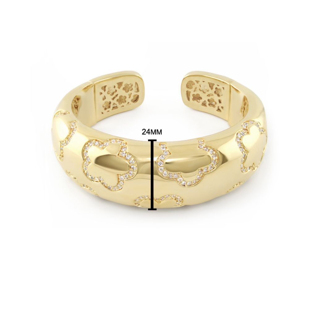 Shiny Daisy Bangle