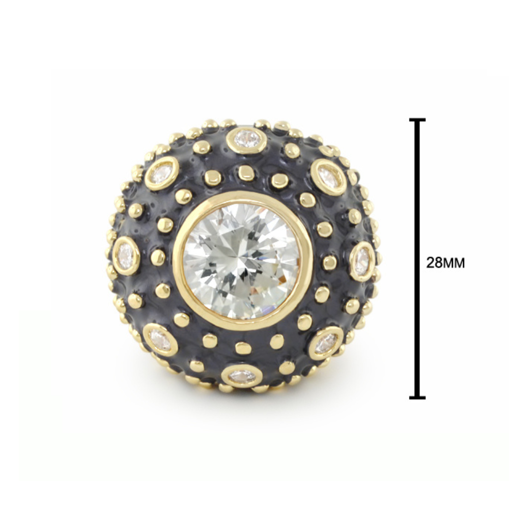 Rock N' Roll Cocktail Ring