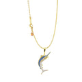 Aloha Marlin Pendant With Chain
