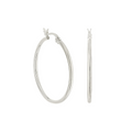 Plain Hoop Earrings