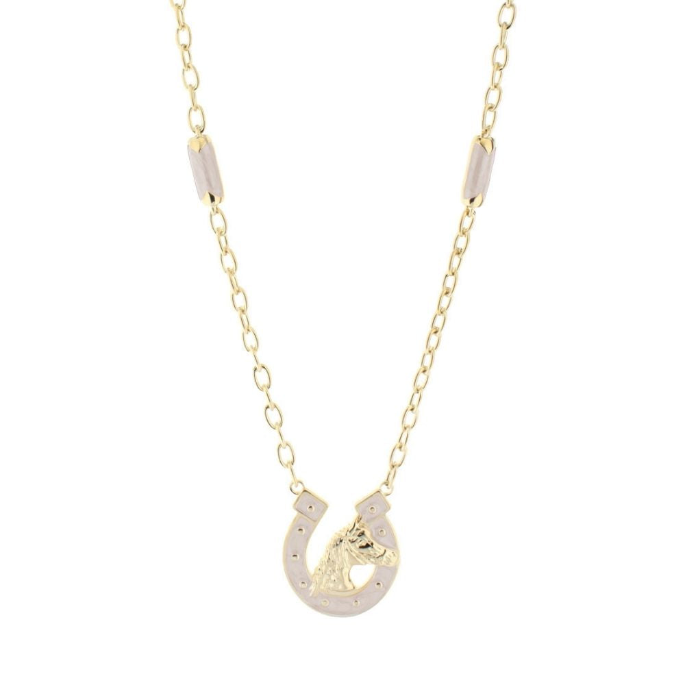 Equestrian Pendant Necklace