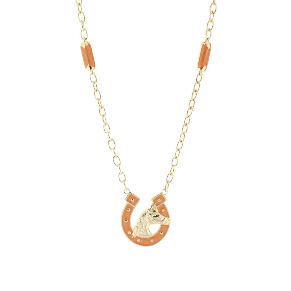 Equestrian Pendant Necklace
