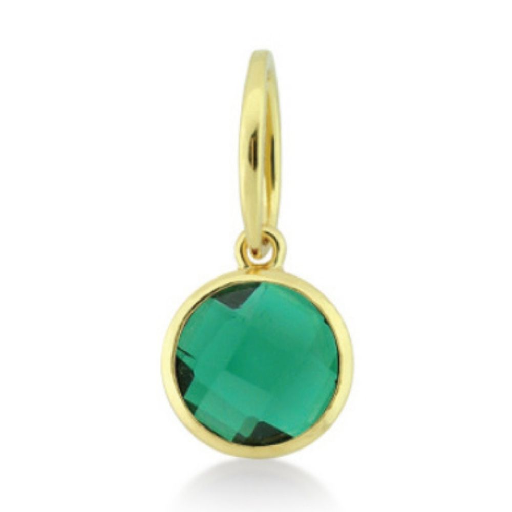 May Birthstone Color Pendant