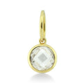 April Birthstone Color Pendant