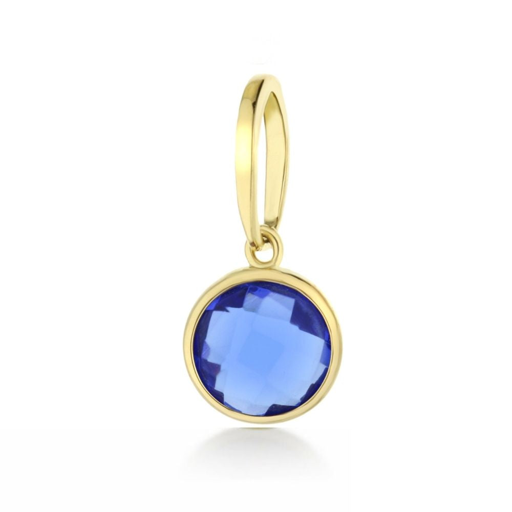 September Birthstone Color Pendant