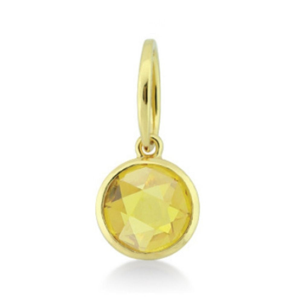 November Birthstone Color Pendant