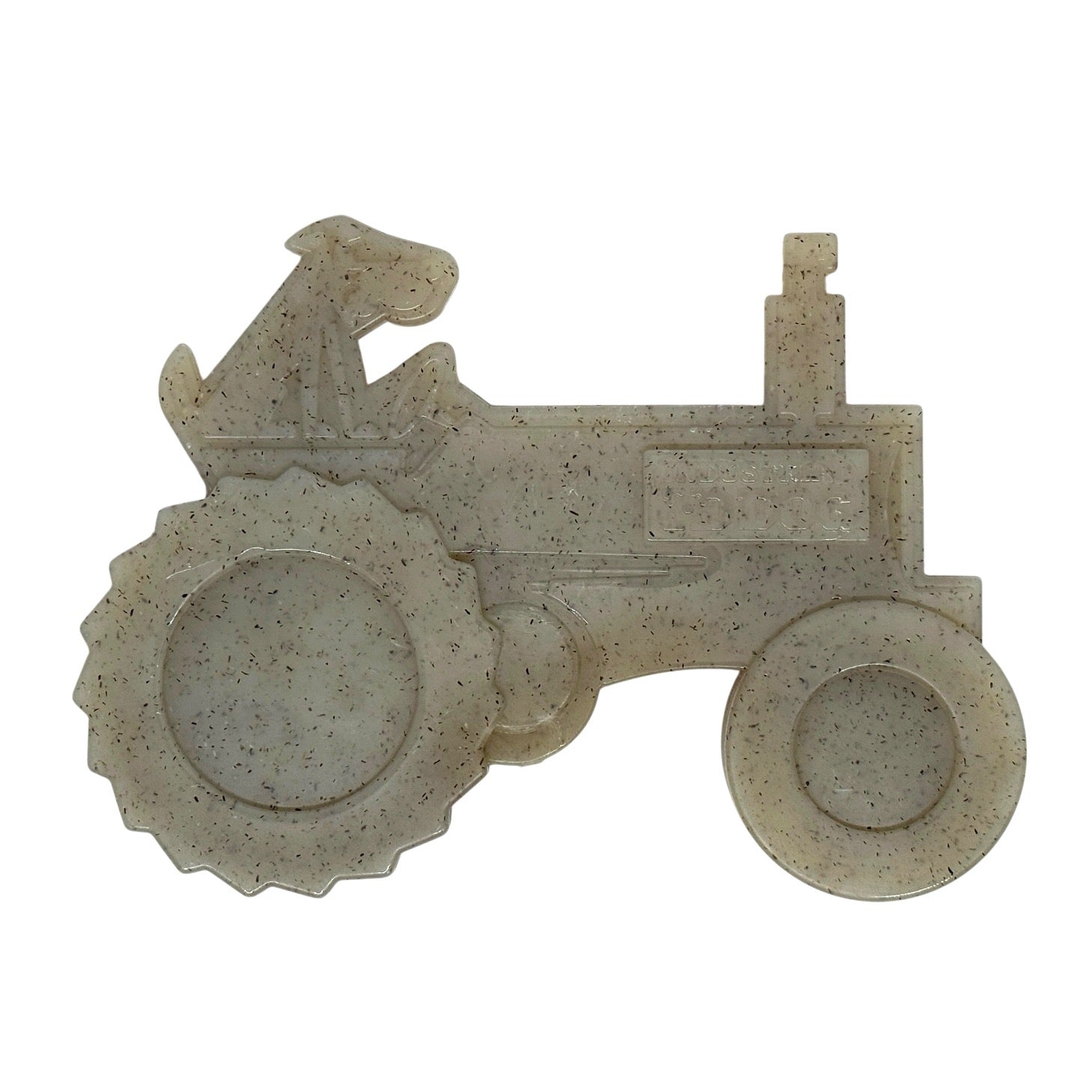 SodaPup Tractor Nylon Dog Toy For Aggressive Chewers United States Made