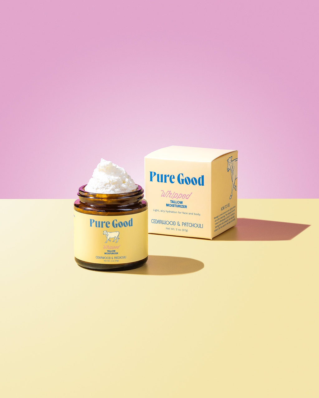 Cedarwood + Patchouli Whipped Tallow - Firming & Balancing