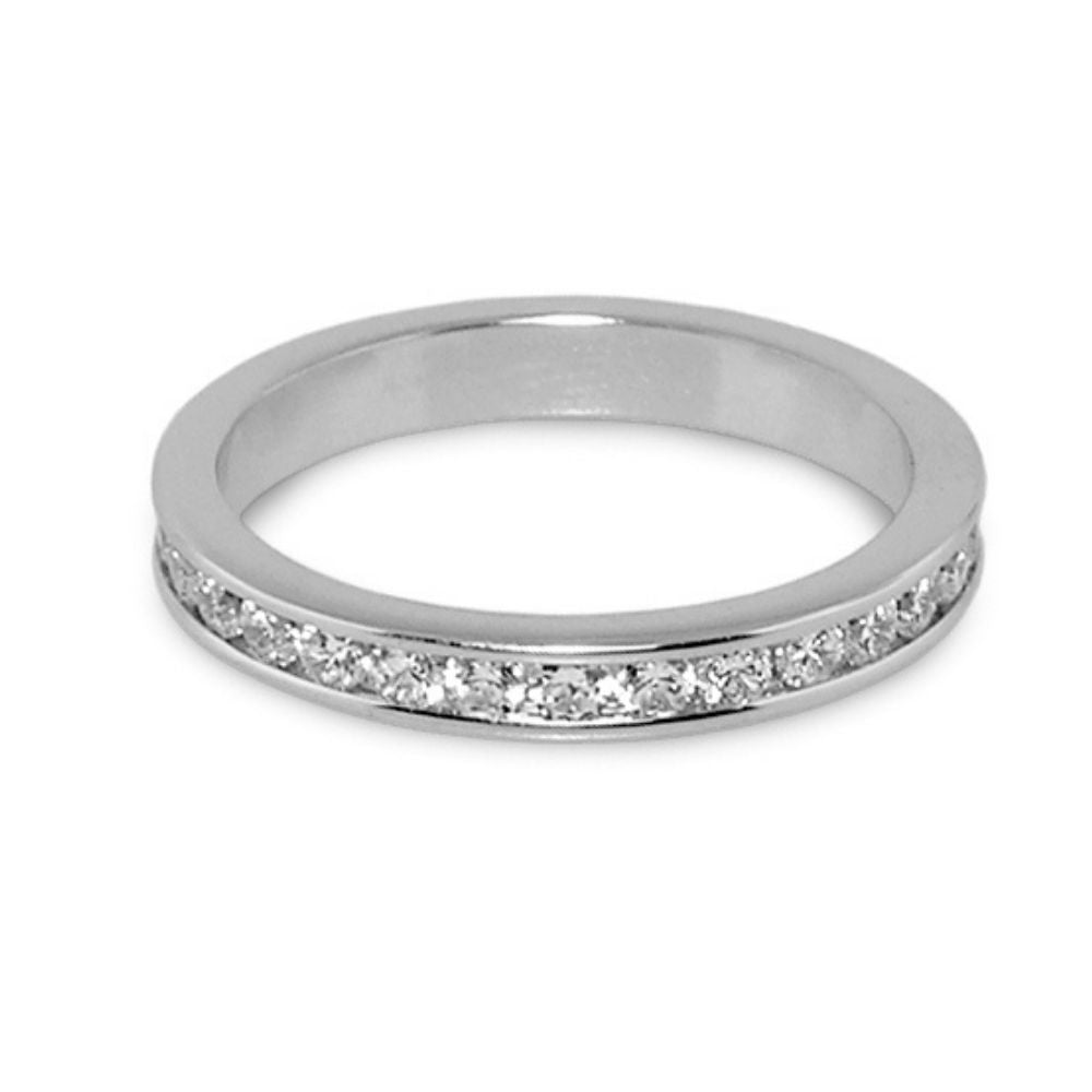 Glamour Pave Stackable Ring