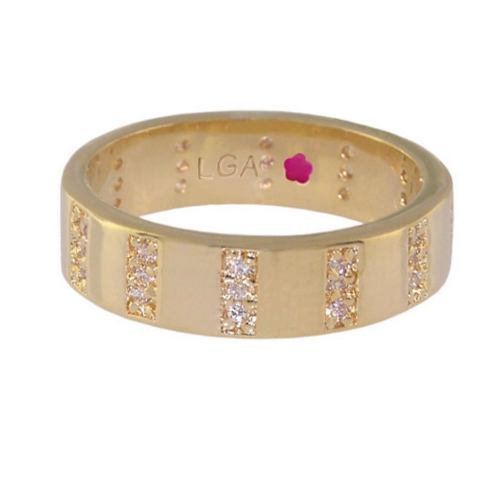 Glamour Pave Stackable Ring