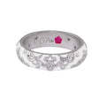 Daisy Swirl Band Ring