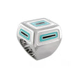 Modern Art cocktail ring