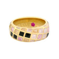 Checker Chic ring