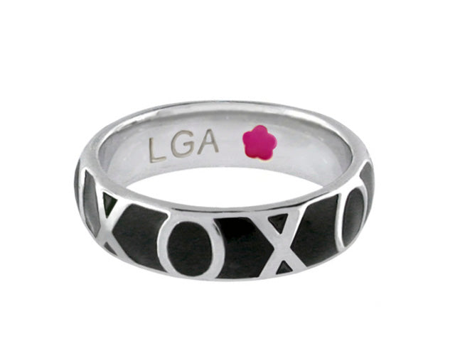 Xoxo Stackable Ring Crafted