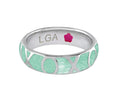 Xoxo Ring Stackable Solid Brass Ring