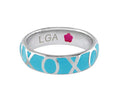 Xoxo Ring Xoxo Collection Stackable Ring Brass