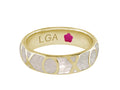 Xoxo Collections Stackable Ring Gold Plated Brass
