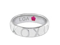 Xoxo Stackable Ring Crafted