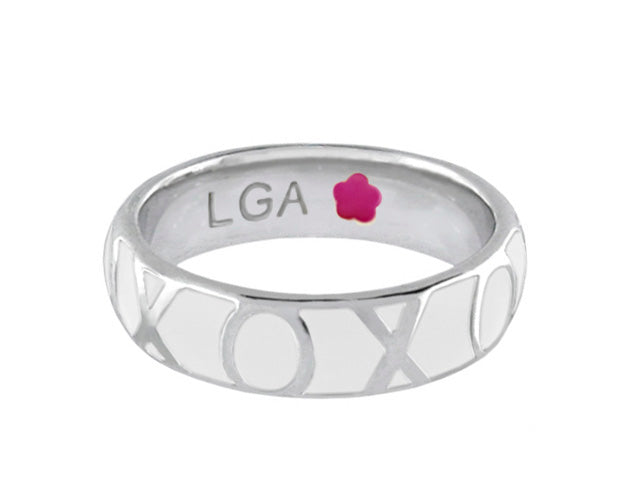 Xoxo Stackable Ring Crafted