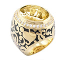 Hidden Hearts Cocktail Ring
