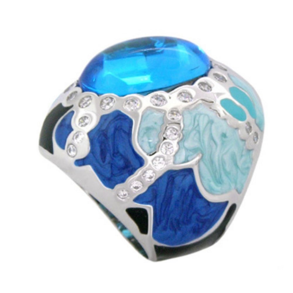 Cool Ice Cocktail Ring