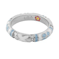 Floral Knight Stackable Ring