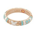 Floral Knight Stackable Ring